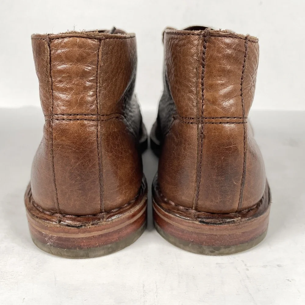 Cole Haan Chukka Boots Mens Size 11 M Brown Leather Lace Up Dress Casual Shoes